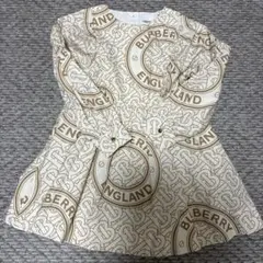 BURBERRY 6y116cm ロゴプリント ワンピース - メルカリ