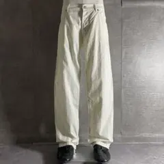 90s KENZO HOMME cotton stripe pants W31のサムネイル