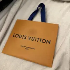 LOUIS VUITTON ショップ袋 中型 オレンジ 22cm