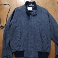【極美品】WORKERS　ハリントンジャケット　グレーヘリンボーン サイズ40 極美品】WORKERS ハリントンジャケット グレーヘリンボーン サイズ40