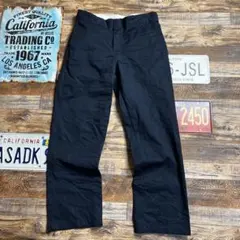 Dickies 874 ワークパンツ ネイビー W32 古着　チノパン　M相当
