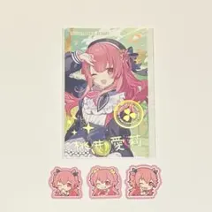 プロセカ　ファンミ　桃井愛莉　エピカ　箔押し　シール