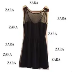 値下げ✳︎ZARA✳︎ドレス✳︎シースルー