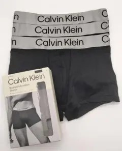 【Mサイズ】カルバンクライン ボクサーパンツ ブラック 3枚セット NB4269