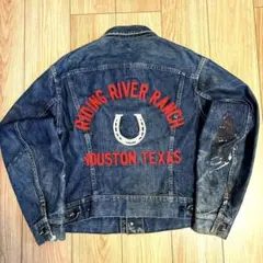 Lee ヴィンテージ ビンテージ 101j カウボーイ ライダース　刺繍入り
