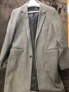 （季節外れSALE）チェスターコート ロングコート メンズ