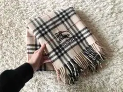 【さらに！さらに！値下げしました！】マフラー、ブランケット(Burberry)