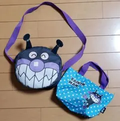 ばいきんまん　バッグ　２個セット　非売品