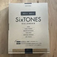 SixTONES カレンダー 2022.4-2023.3