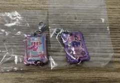 アイカツ　カスタムドレスアップチャーム　星宮いちご　紫吹蘭