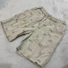 UNIQLO 動物柄 ハーフパンツ 120