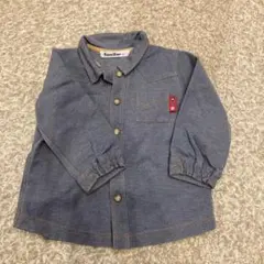 familiar デニムシャツ　80センチ