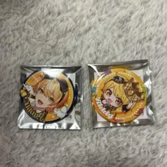 AMPTAK×COLORS レインボーロード中88%中缶バッジ からつけあっきぃ