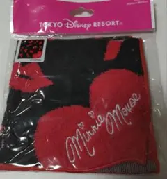 ディズニーリゾート　ミニーマウス　ミニタオル　未使用