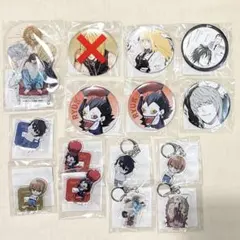 デスノート　くじ引き堂　月　ミサ　L メロ　キーホルダー　缶バッジ　アクスタのサムネイル