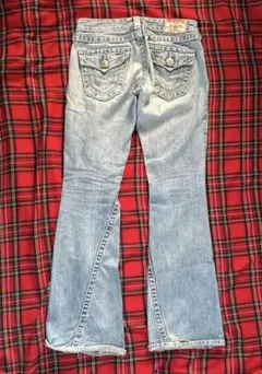True Religion ブーツカットデニムライトブルー 平成 ギャルのサムネイル
