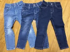 EDWIN⭐︎ストレッチデニム　3本セット⭐︎110cm
