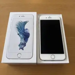 Apple iPhone 6s シルバー 箱付き　SIMフリー済