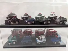 チョロＱ　警察・消防ミニカーセット 16台