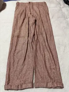 90s~ old KENZO ワイドスラックス　ヘリンボーン　ヴィンテージ