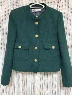 ZARA ツイード ジャケット
