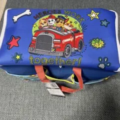 パウ・パトロール 大きなポケット付きバスケット