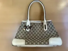 GUCCI シェリーラインGGキャンバス プリンシー トートバッグ