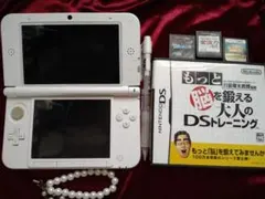 美品 ニンテンドー3DS LL ホワイト ゲームソフトおまけ