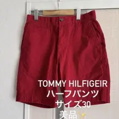 2026年最新】TOMMY HILFIGER カラー：レッド系 メンズ ショートパンツ