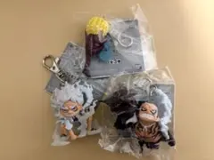 ワンピース フィギュアキーホルダー　モンキー・D・ルフィ　サンジ