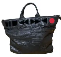 イオペレ ボストンバッグ ブラック ドクロ レザー IO PELLE 2way 2043612451.jpg?1696056425