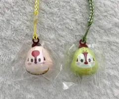 ディズニー　水琴鈴　ストラップ　チップとデール　2個セット