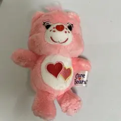 ケアベア キーホルダー ぬいぐるみ ピンク