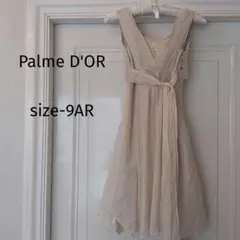 タグ付き未使用　Palme D'OR パルムドールノースリーブワンピース 9ARのサムネイル