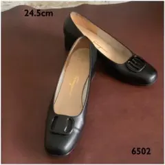 サルバトーレフェラガモ【24.5㎝位】パンプス☆クリーニングお手入れ済6502のサムネイル