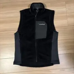 モンベル　クリマエアベスト　ブラック　Sサイズ