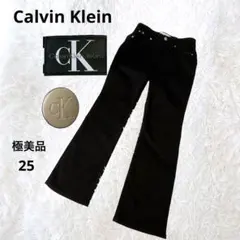 極美品 CalvinKleinJeans デニムパンツブラックジーンズ 25