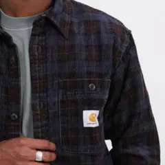 Carhartt コーデュロイ　チェックシャツ　セットアップ