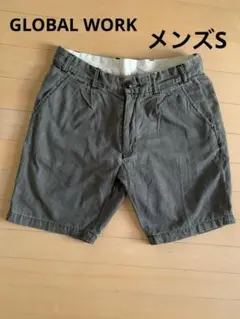 GLOBAL WORK コットンショートパンツ　S
