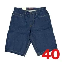 40 チカーノ　OG デニムショーツ　ハーフデニム　ローライダー　LA