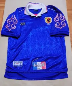 1998 asics日本代表2nd. ユニフォームパンツ・炎モデル フランスW杯