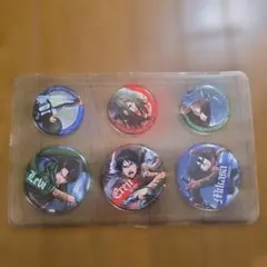 公*o様 アニメキャラクター バッジ 6個セット