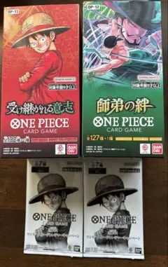 ワンピースカードゲーム 受け継がれる意志 師弟の絆　2BOX分