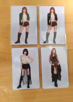 K-POPタレントカード4枚セット