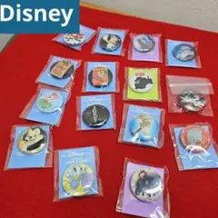 ディズニーストア カウントダウン2000 缶バッジ ウォルト& 15個