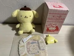 未使用有り　サンリオ　ポムポムプリン　お弁当箱　マスコット　マグネット
