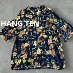 HANG TEN ハンテン　アロハシャツ　開襟シャツ　ハワイアンシャツ　4Lのサムネイル