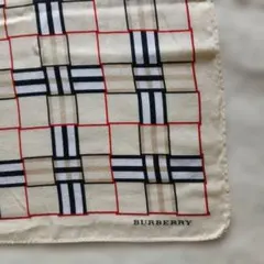 大判サイズ　BURBERRY　ハンカチ
