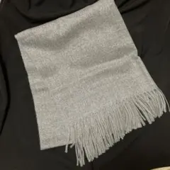 イッツデモ ストール グレー シンプル マシンウォッシャブル