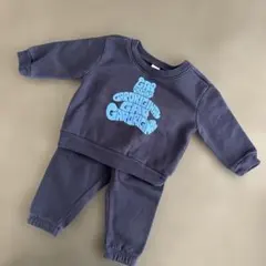 GAP 上下スウェット 12-18m 80cm ネイビー